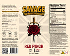 Savage Hemp THC-Infused Beverage Red Punch